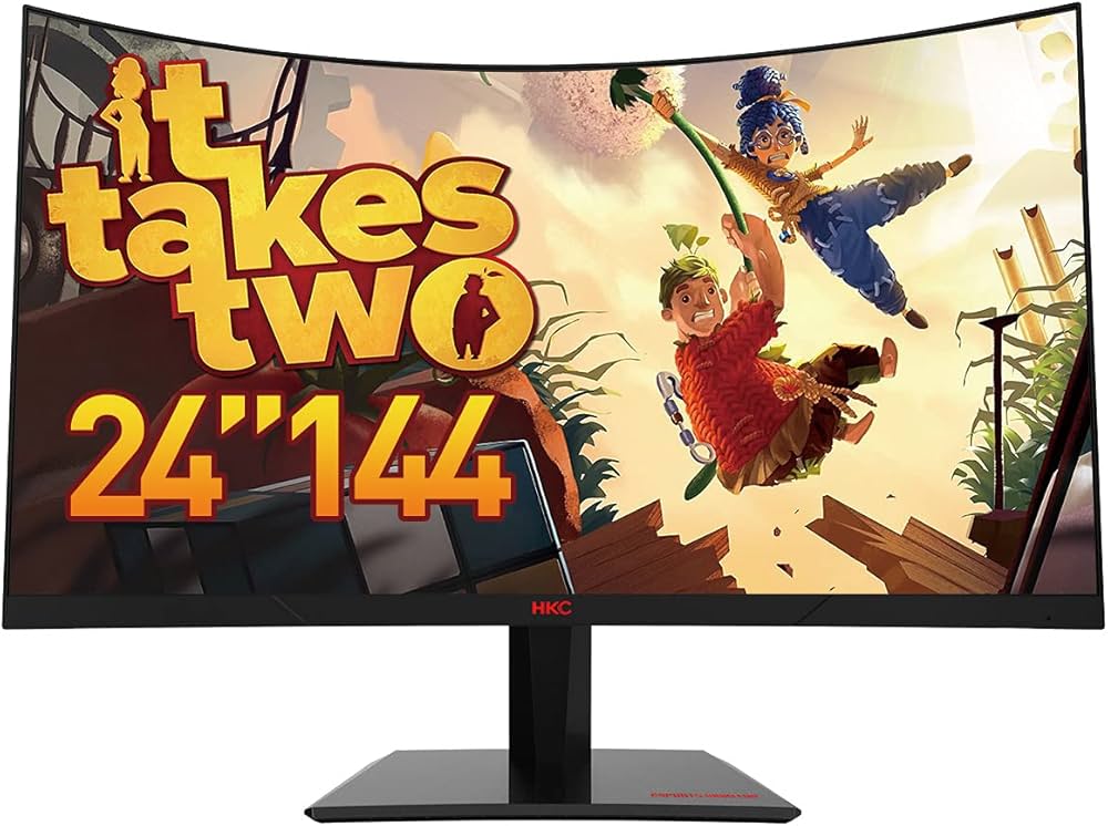 Amazon.co.jp: HKC ゲームは、23.6「インチVA曲面144Hz GTG 4msのHDMI
