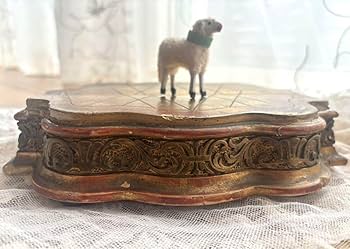 Amazon.co.jp: フランスアンティーク ディスプレイ台 台座 グローブド