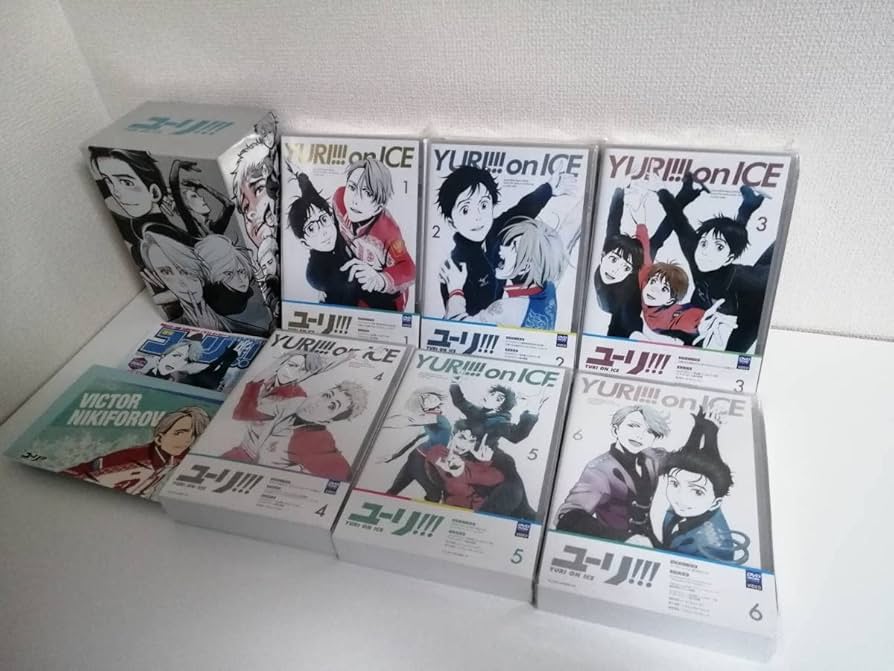 Amazon.co.jp: ユーリ!!! on ICE 初回限定版 DVD 全6巻セット 全巻購入