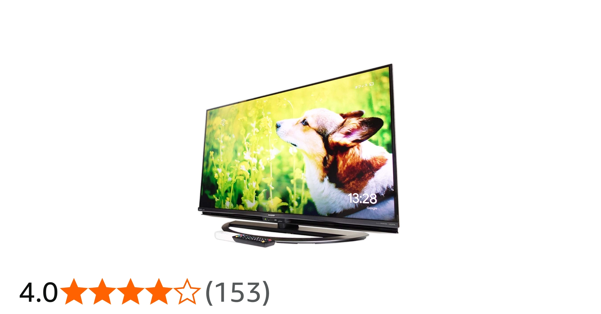 Amazon.co.jp: Sharp Aquos 4T-C40AJ1 40V LCD TV, 4K Android TV