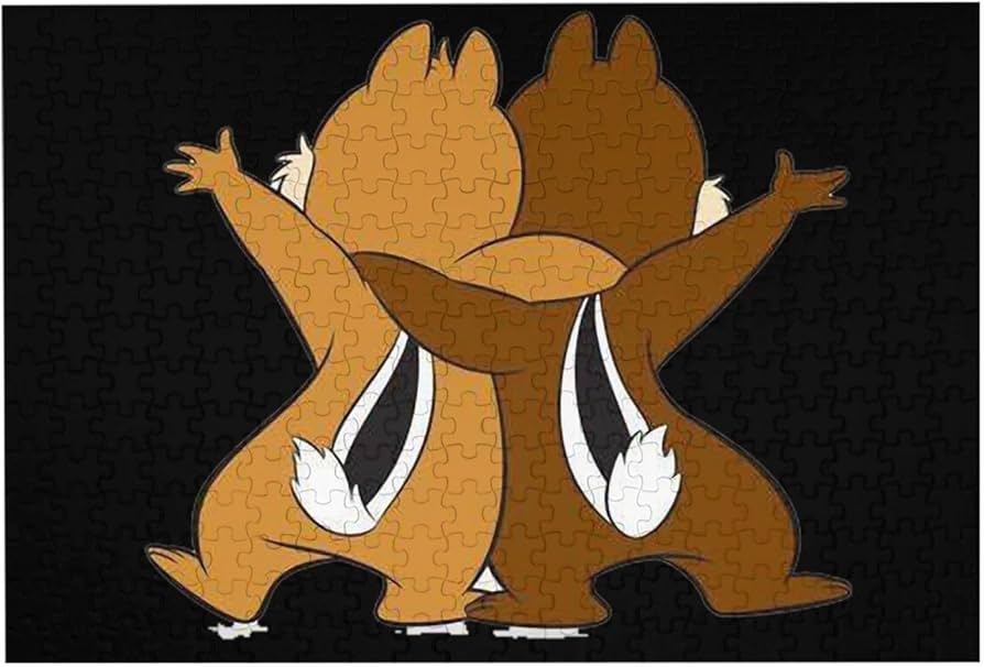 Amazon.co.jp: チップ&デール ジグソー パズル 300ピース 子供用パズル