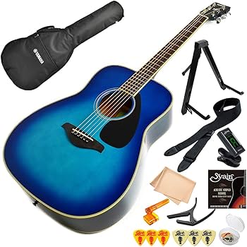 Amazon | アコースティックギター 初心者 セット YAMAHA FG820 SB