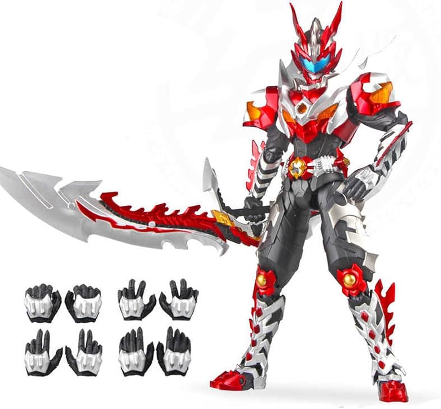 Amazon.co.jp: おもちゃ AULDEY TOYS 鎧甲勇士 炎龍俠 PVC&ABS製塗装