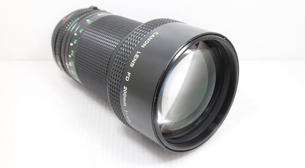 Amazon.co.jp: Canon MFレンズ NewFD 200mm F2.8 : 家電＆カメラ