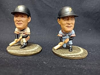 Amazon.co.jp: 長嶋茂雄 フィギュア 2個 ネクストバッターズサークル