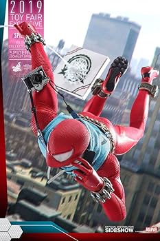 Amazon.com: Hot Toys VGM 34 Marvel's Spider-Man (Scarlet Spider