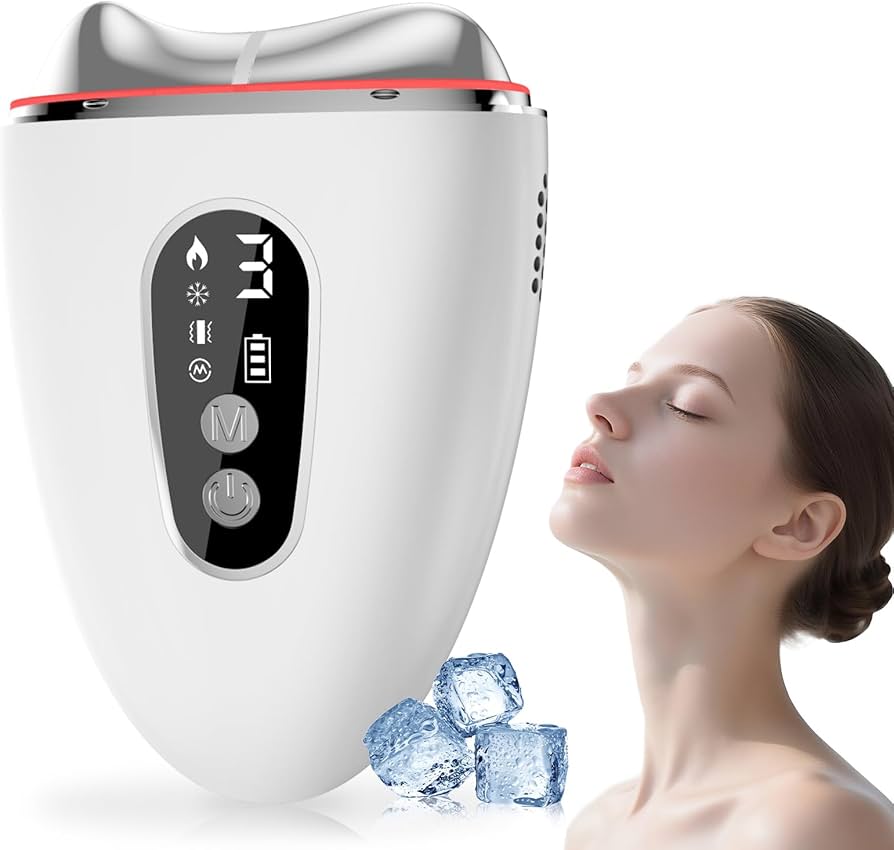 Amazon.co.jp: 【2025革新 温冷両用 】 美顔器 ems 温冷リフトかっさ