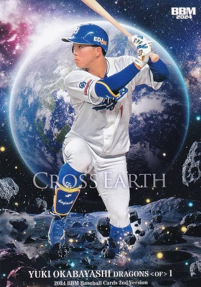 Amazon.co.jp: BBM ベースボールカード CE54 岡林勇希 中日ドラゴンズ