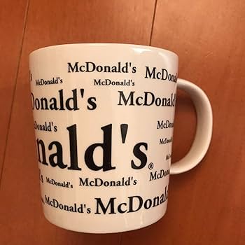 Amazon | マクドナルド マグカップ コップ 限定品 オープン記念 ロゴ
