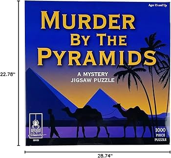 Amazon.com: Murder Mystery Party, Classic Mystery Jigsaw Puzzle
