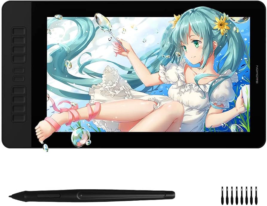 Amazon.co.jp: GAOMON液タブ PD1560 15.6インチ 液晶ペンタブレット