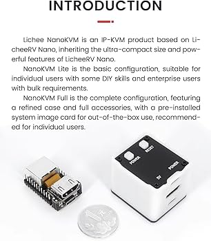 Amazon.com: Sipeed NanoKVM IP-KVM Mini Remote Control Operations