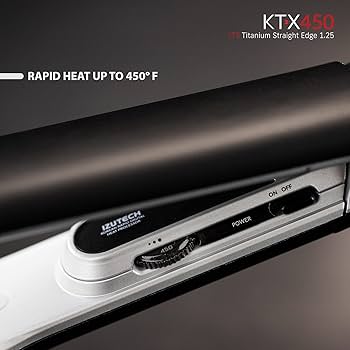 Amazon.com : KTX450 LT3 Titanium 1.25 Flat Iron : Beauty