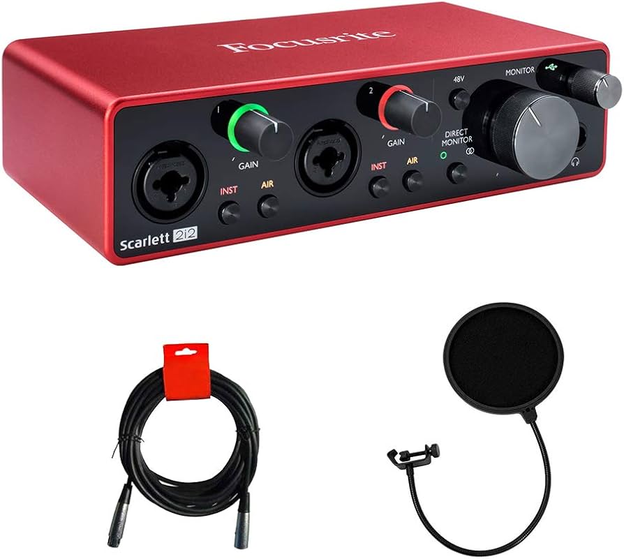 Amazon.co.jp: Focusrite Scarlett 2i2 USBオーディオインターフェース