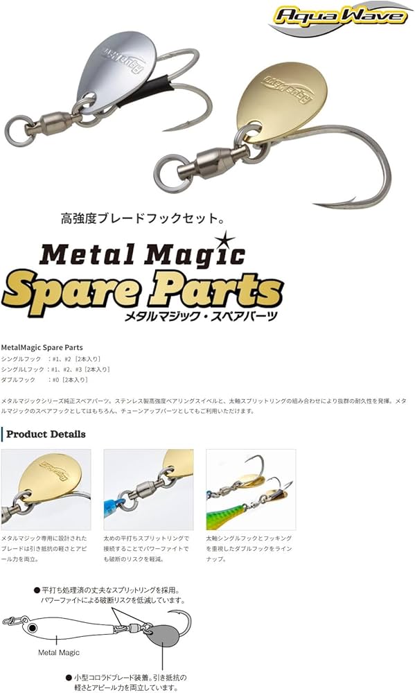 Amazon | アクアウェーブ(AquaWave) メタルマジック スペアパーツ
