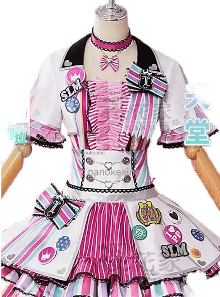 Amazon.co.jp: プリパラ 真中らぁら コスプレ衣装+靴下(ウィッグ 靴