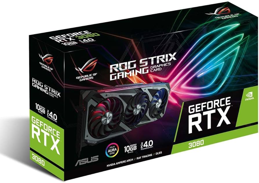 Amazon.com: ASUS ROG Strix NVIDIA GeForce RTX 3080 OC Edition