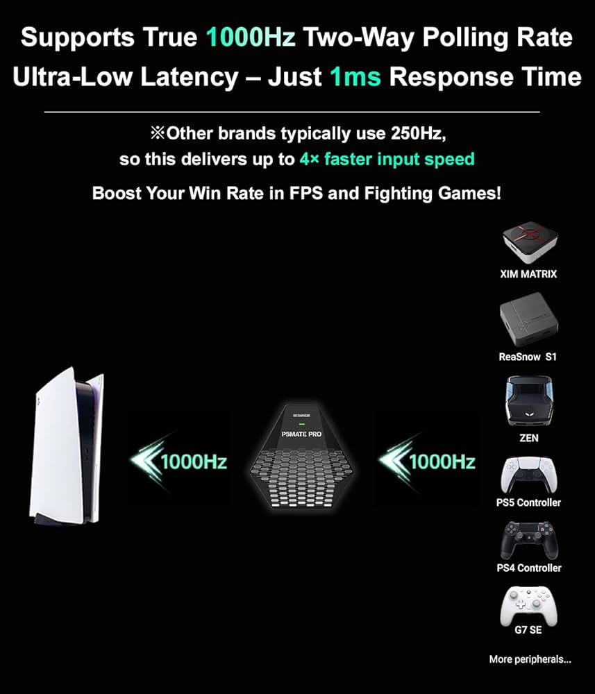 Amazon.com: Besavior Besavior P5Mate Pro 1000Hz Converter