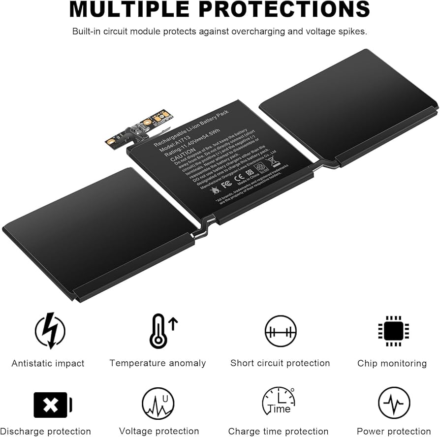 Amazon.com: Battery Replacement for MacBook Pro A1708(2016,2017