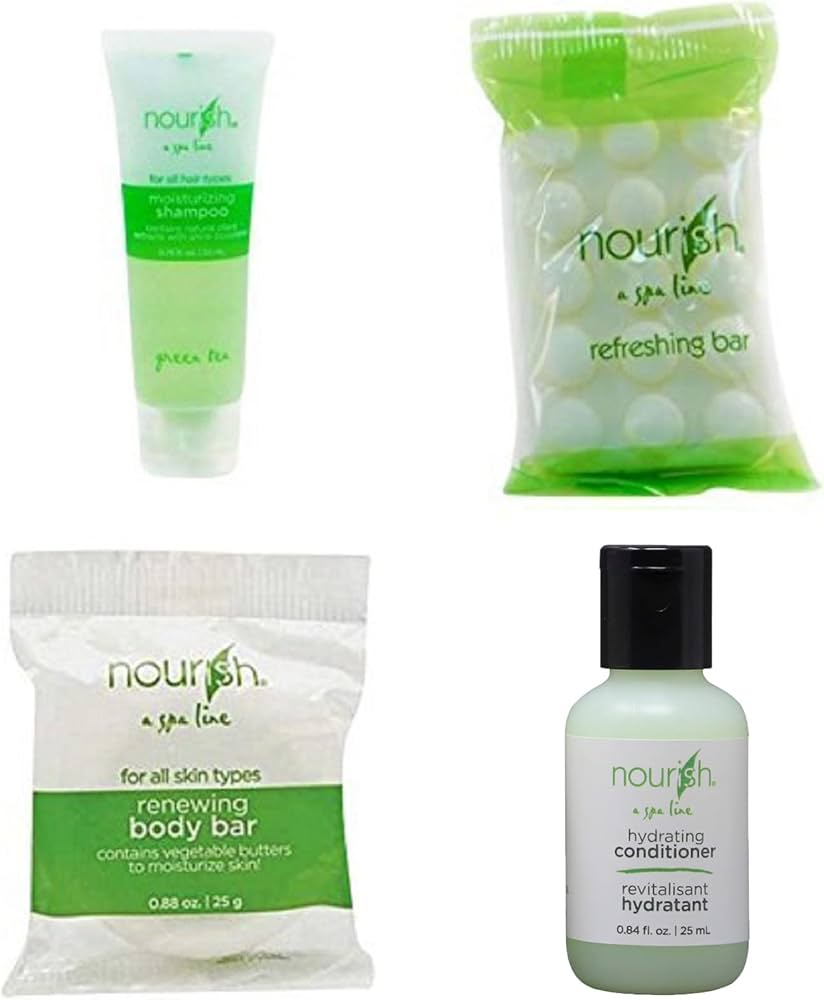 Amazon.com : Nourish Spa Line Green Tea BNB Amenity Bath & Body