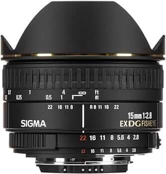 Amazon.co.jp: シグマ(Sigma) SIGMA 単焦点魚眼レンズ 15mm F2.8 EX DG
