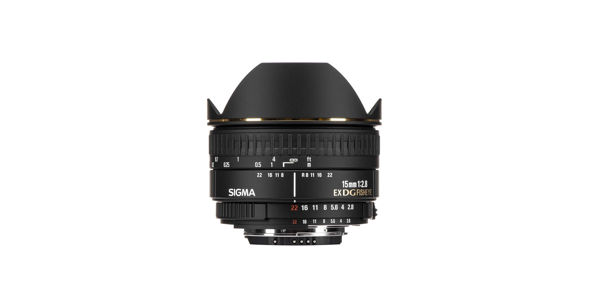 Amazon.com : Sigma 15mm f/2.8 EX DG Diagonal Fisheye Lens for
