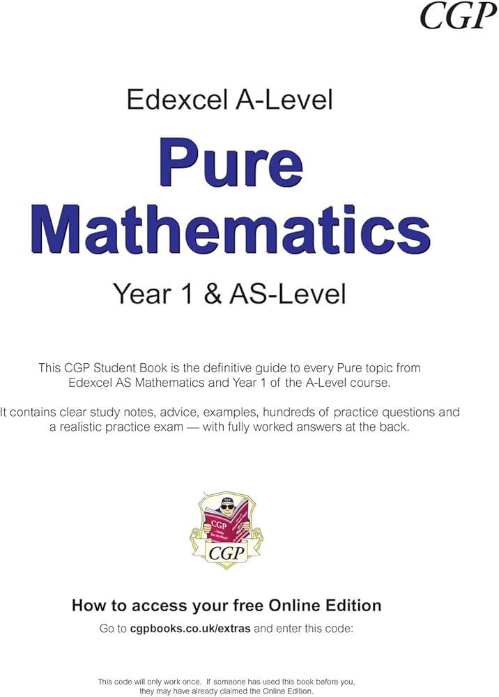 Amazon.com: New Edexcel AS & A-Level Mathematics Student Textbook