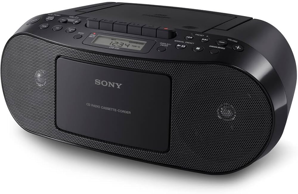 Amazon.com: Sony CFDS50 Portable CD, Cassette & AM/FM Radio