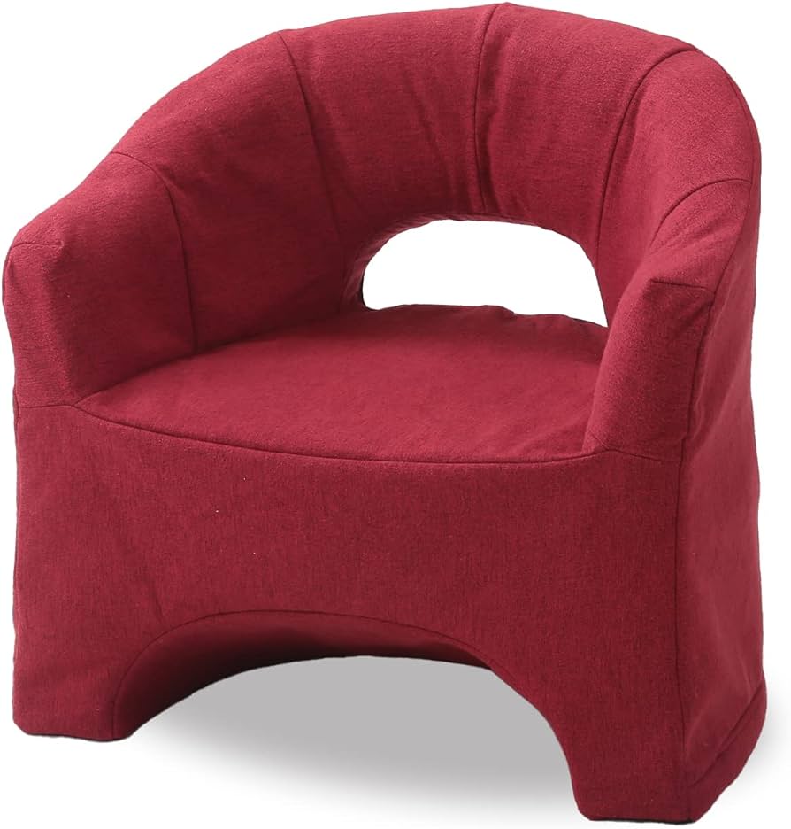 Amazon｜座椅子生活 明光ホームテック マジかる椅子 座椅子 (レッド