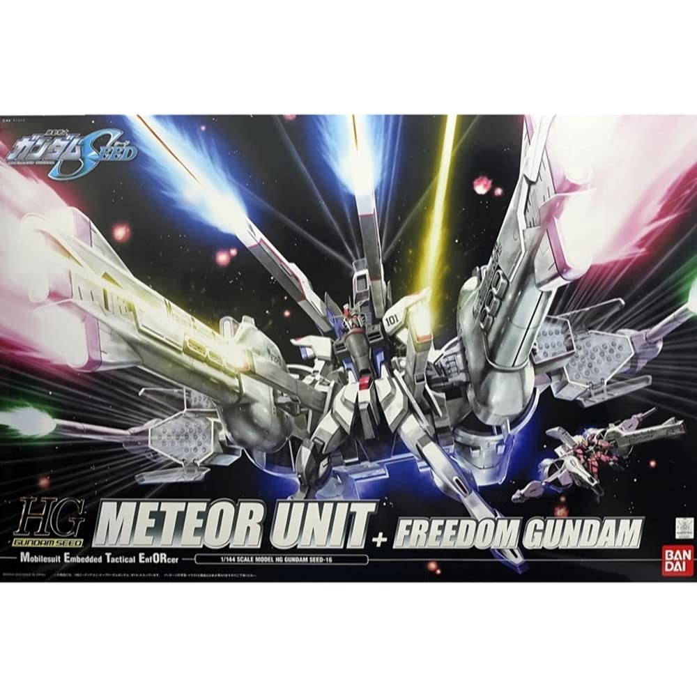 Amazon.com: Bandai Hobby #16 Meteor Unit + Freedom Gundam, Bandai