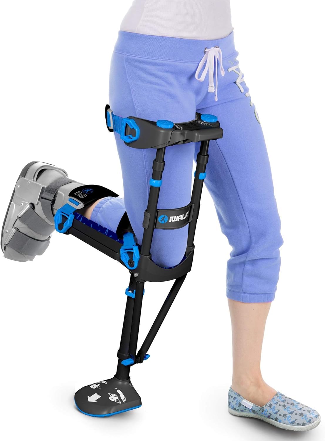 Amazon | iWALK3.0 – オリジナルのハンズフリー膝松葉杖 - 松葉杖や膝