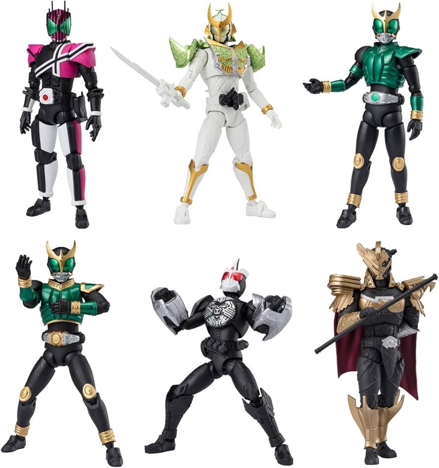 pbm 仮面ライダーダブル フィギュア 6点セット Amazon.co.jp: 掌動-XX