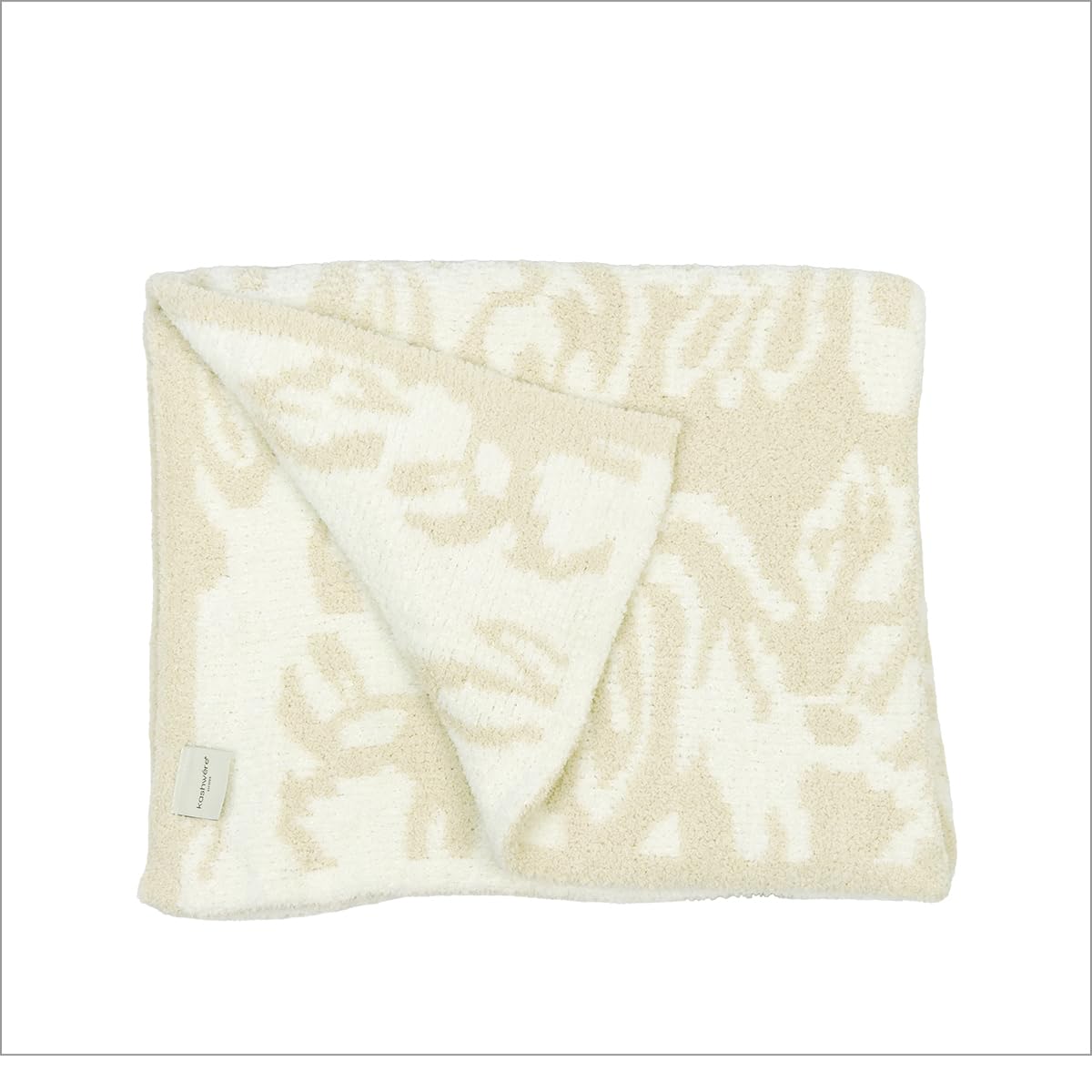 Amazon.co.jp: [カシウエア] kashwere ダマスク織柄 ハーフ