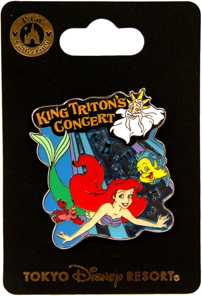 Amazon | アリエル ピンバッジ (キングトリトンズコンサート) ピン