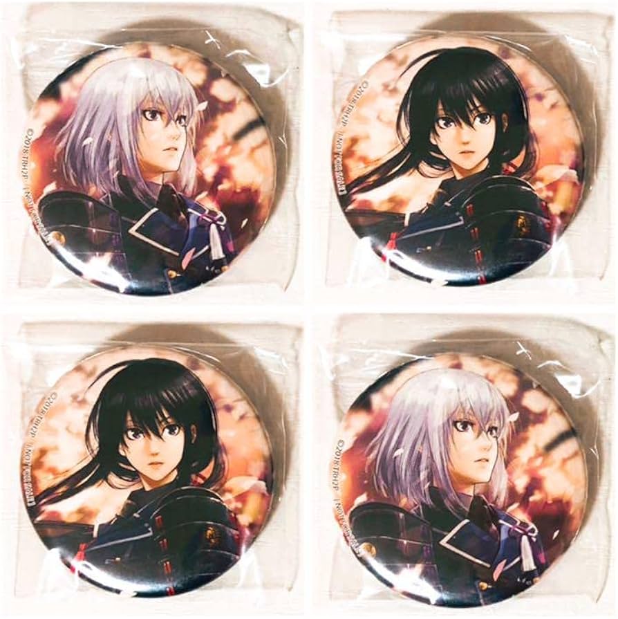 Amazon.co.jp: ☆刀剣乱舞 骨喰藤四郎 鯰尾藤四郎 EDイ 缶バッジ☆4点