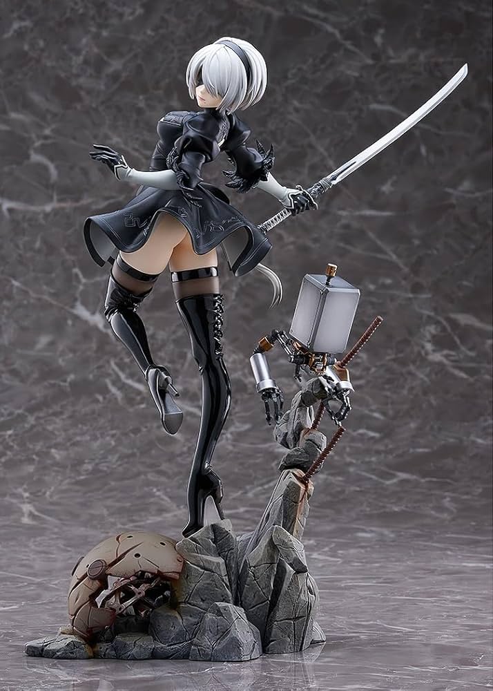 Amazon | NieR:Automata Ver1.1a 2B 1/7スケール プラスチック製 塗装