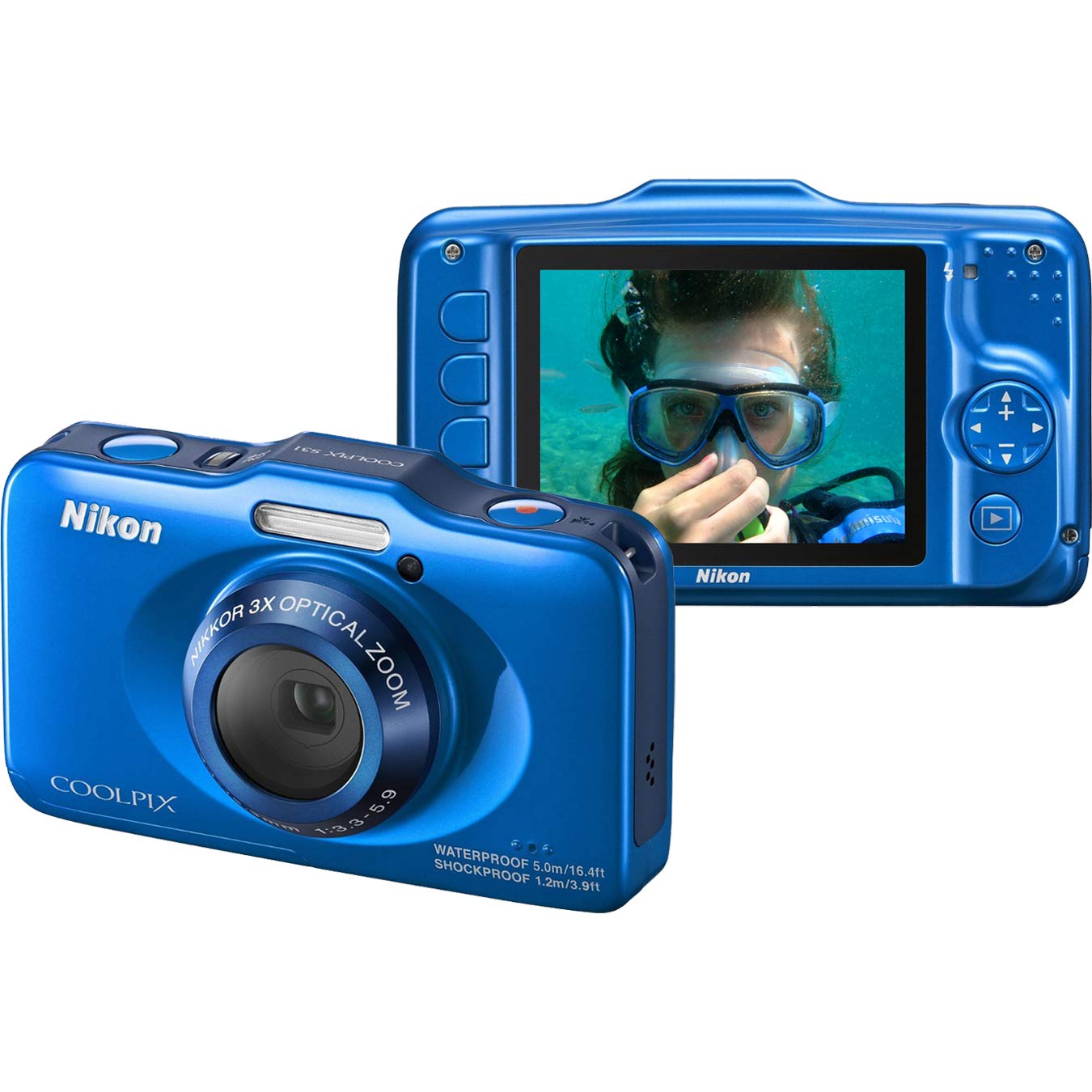 Amazon.com : Nikon COOLPIX S31 10.1 MP Waterproof Digital Camera