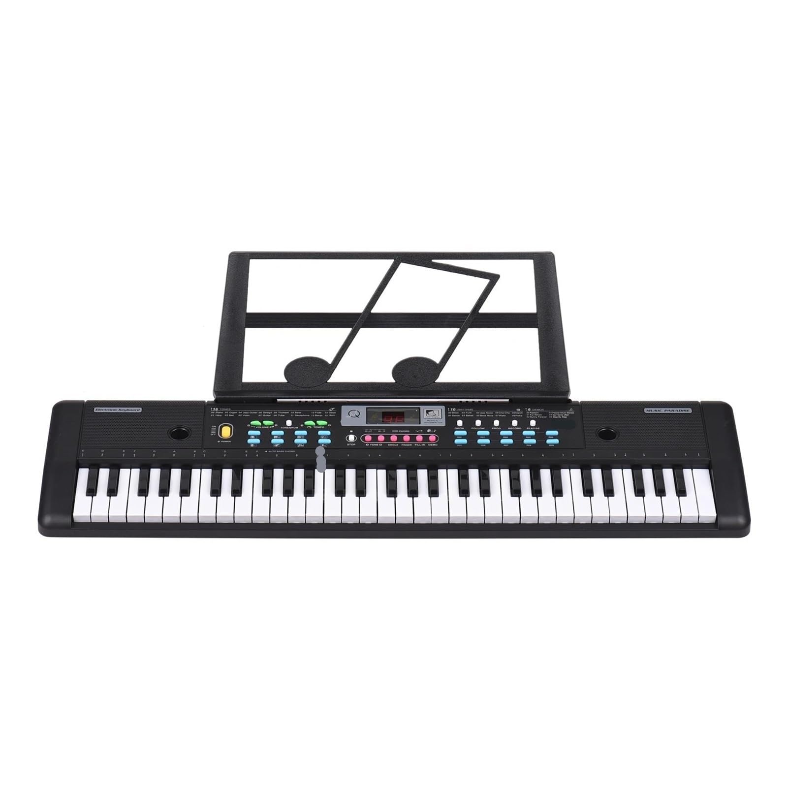 Amazon | 電子キーボード 初心者 61 キー USB 電子ピアノマイク付き