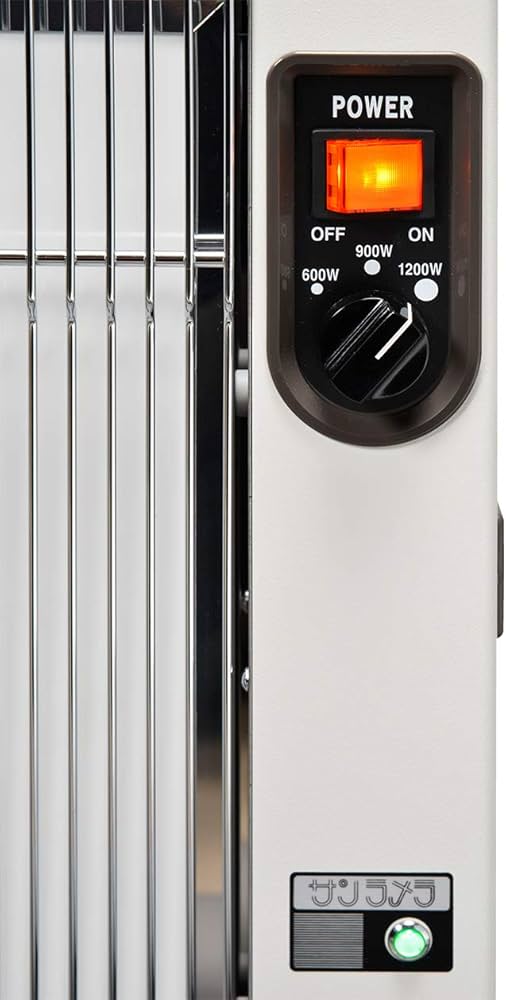 Amazon | サンラメラ1200W型ホワイト | サンラメラ | 電気ストーブ