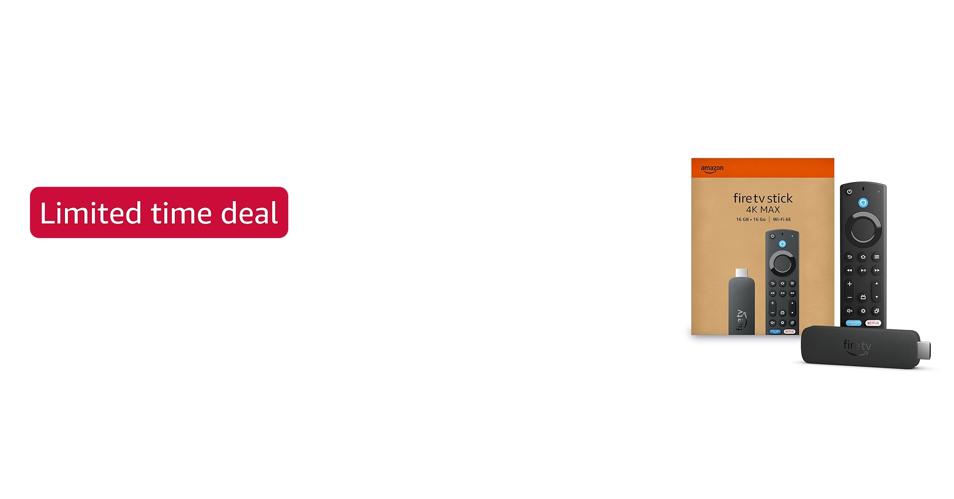 Amazon Fire TV Stick 4K Max streaming device