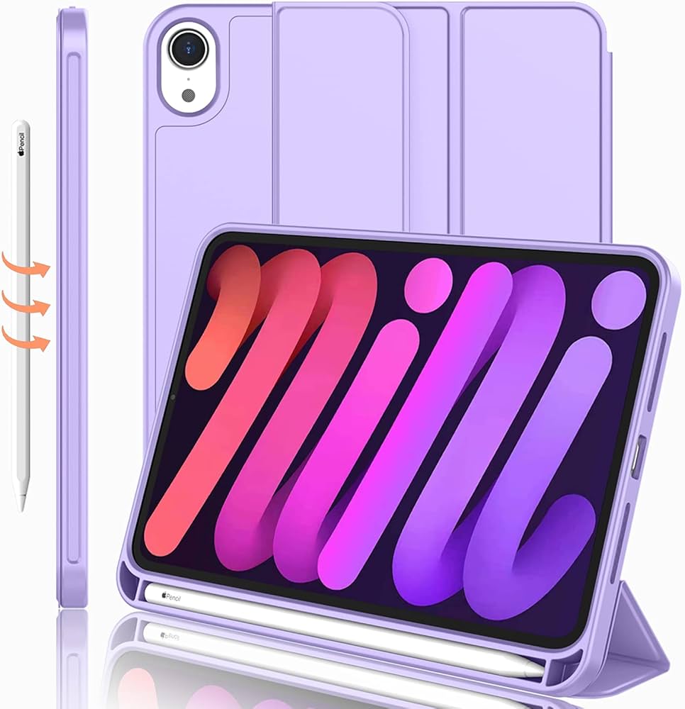 Amazon.com: iMieet iPad mini 7 Case 2024 (A17 Pro), iPad mini 6