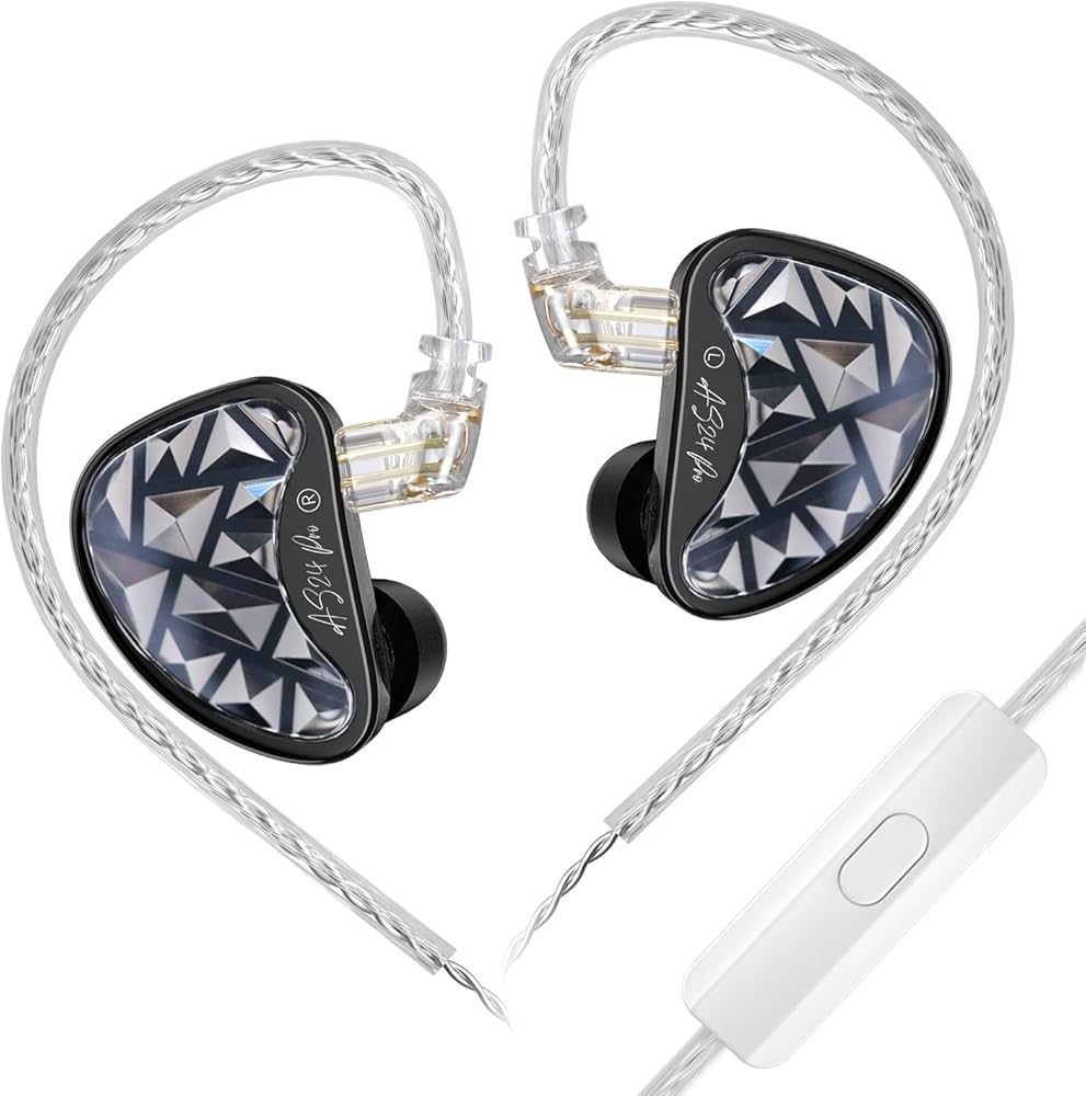 Amazon.co.jp: KZ AS24 Pro インイヤーモニターヘッドフォン、24BA