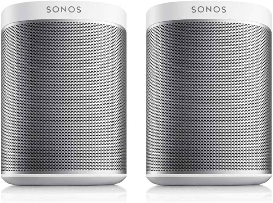 Amazon.com: Sonos Play:1 2-Room Wireless Smart Speakers for