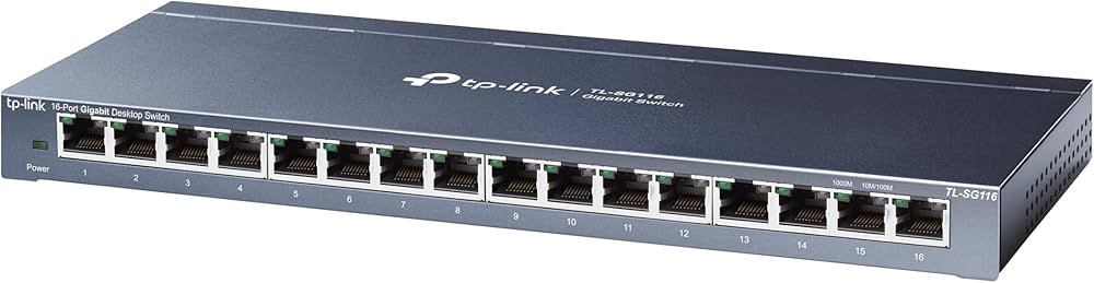 Amazon.co.jp: TP-Link 16ポート ハブ 10/100/1000Mbps デスクトップ