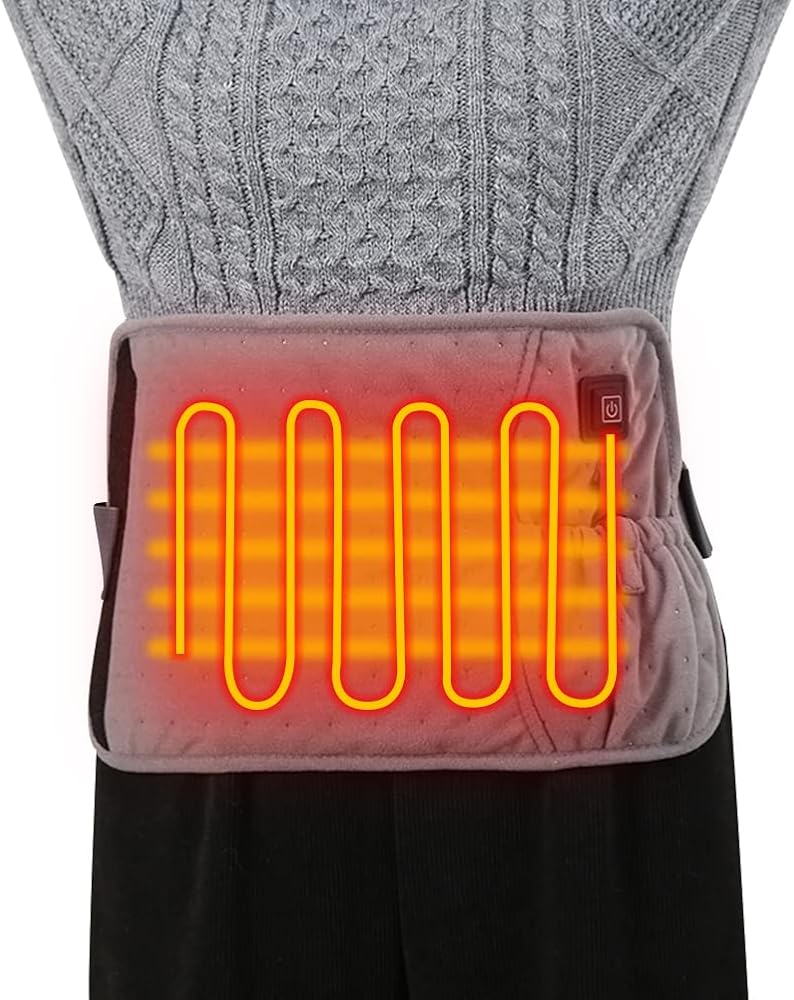 Amazon.co.jp: 電熱腰ベルト 49℃・43℃・38℃ 電気腰パッド ホットベルト
