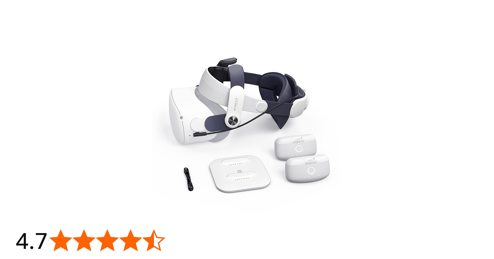 Amazon.co.jp: BOBOVR M2 Plus Eliteストラップツインバッテリーコンボ