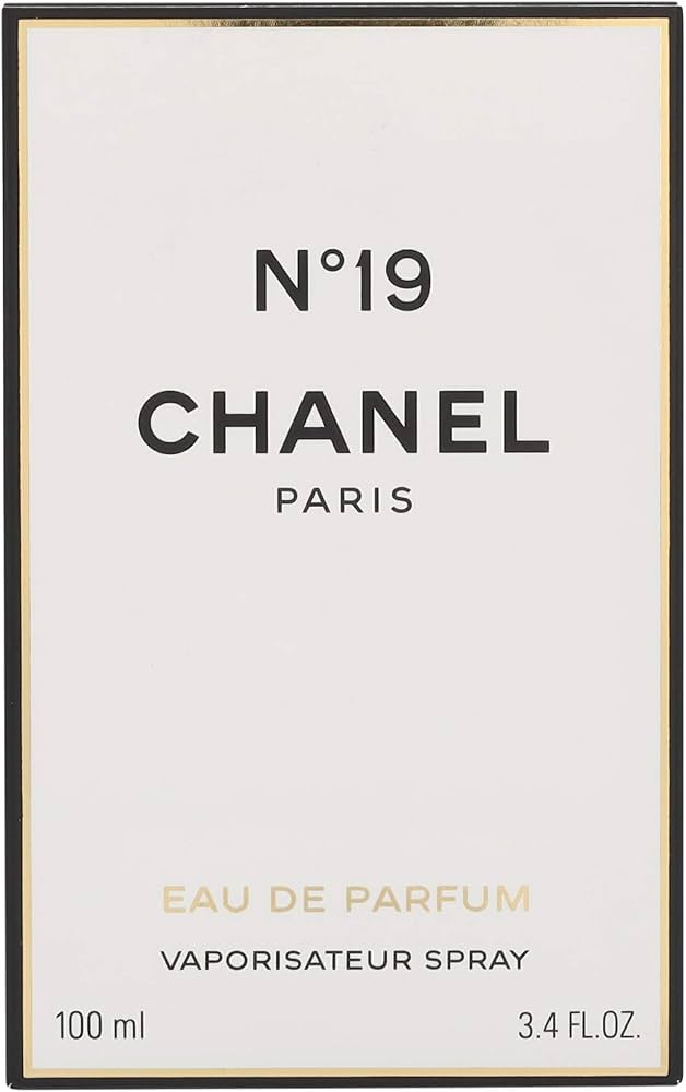 Amazon.com : No. 19 by Chanel for Women, Eau De Parfum Spray, 3.4