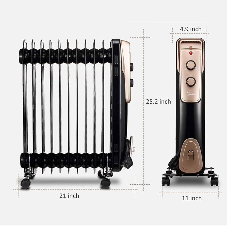 Amazon.co.jp : 2000W電気ヒーターオイルヒーターブレードなしハイ