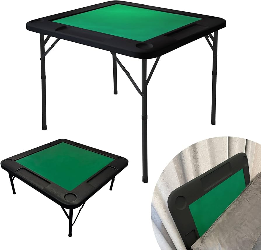 Amazon | 【高さ調整可能】 SKK 麻雀卓 手打ち 折りたたみ 折り畳み