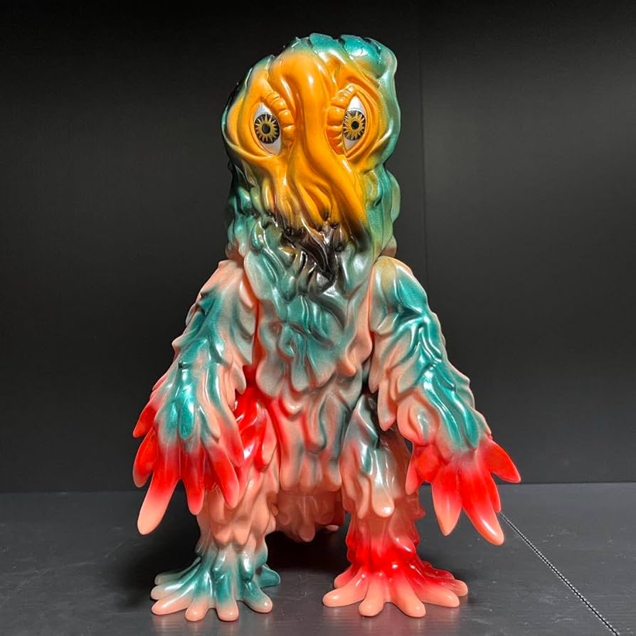 マルサン・ヘドラ・Painted by 吉阪隆・Blue ＆ Green マルサンヘドラ